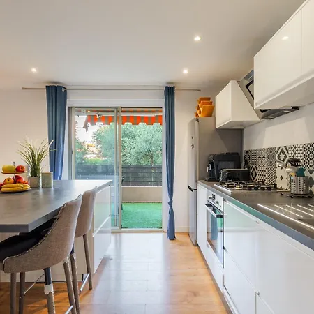 Grand 2 Pieces Et Belle Terrasse Ensoleillee Nizza